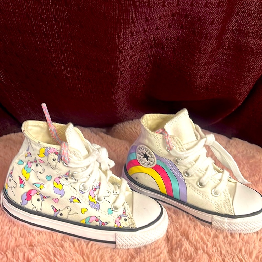 Toddler Converse Unicorn Print